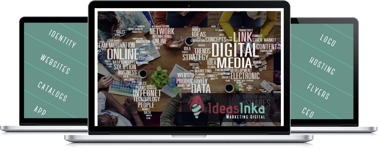 IDEAS INKA, DIGITAL MARKETING, WEB PAGES
