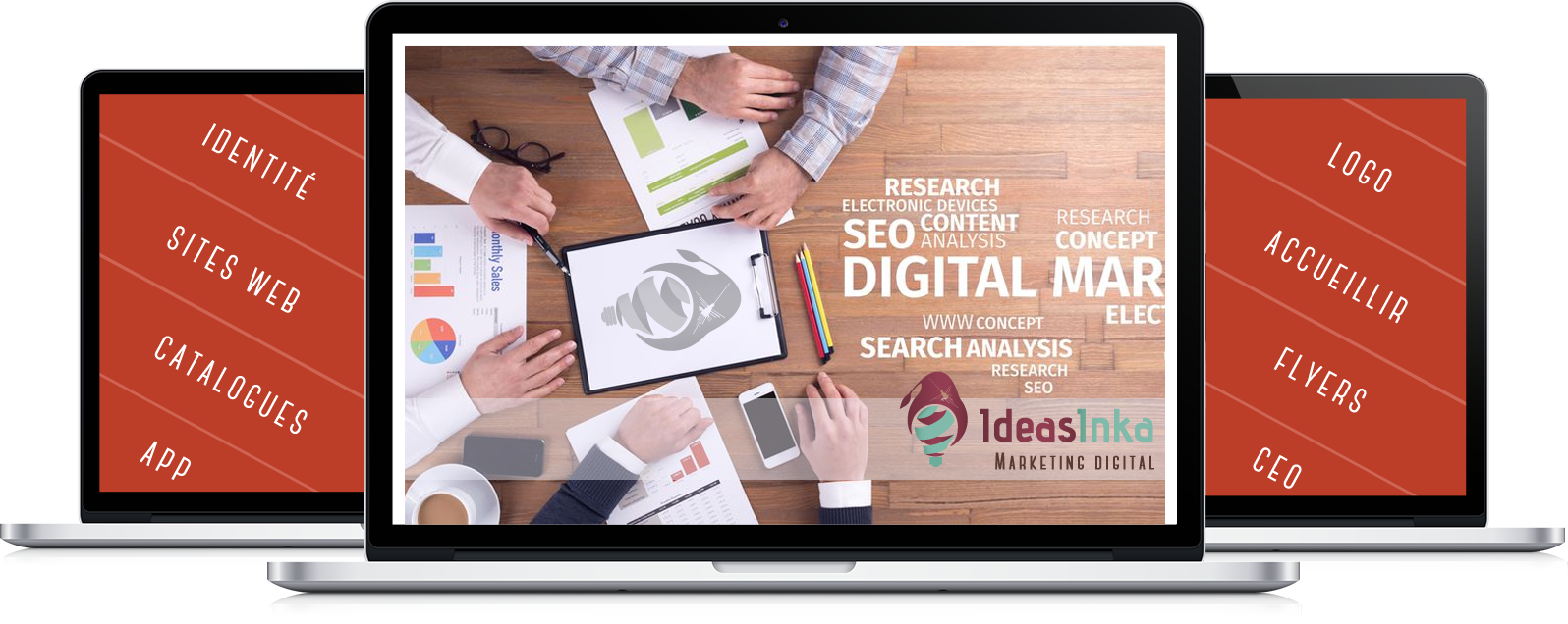 IDEAS INKA, MARKETING DIGITAL, PÁGINAS WEB